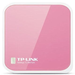 Generic TL WR702N 150M 802.11n Wifi TP link Mini Wireless Router For Tablet/Pc/Laptop Pink Computers & Accessories