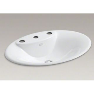 Kohler Maratea Self Rimming Lavatory with 8 Centers   2831 8