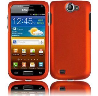Orange Hard Case Cover for Samsung Exhibit 2 II T679 Cell Phones & Accessories