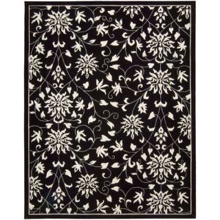 Milliken Black & White Manor Uptown Black Rug