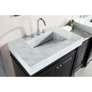 Design Element Odyssey 90 Double Sink Bathroom Vanity Set