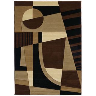 United Weavers of America Contours Urban Angles Toffee Rug