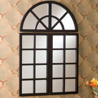 Wildon Home ® 45 H x 30 W Ghent Windowpane Mirror (Set of 3)