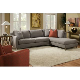 Leather Shaker Brown Sectional