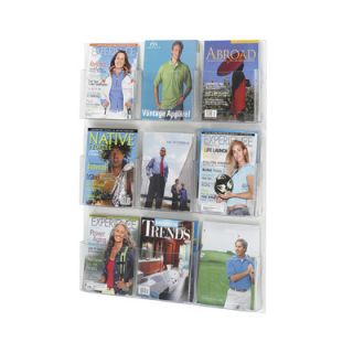 Safco Products Safco Magazine Rack with 6 Magazine Pockets
