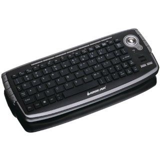 IOGEAR GKM681R 2.4GHz Wireless Compact Keyboard with Optical Trackball and Scroll Wheel (Silver/Black) Electronics