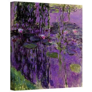 Art Wall Claude Monet Lavender Water Lillies Canvas Art