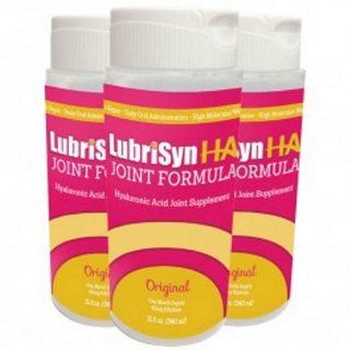 Lubrisyn HA (Human) Hyaluronan Joint Supplement Natural 3 x 11.5 oz Health & Personal Care