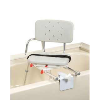 Eagle Health Tub Mount X Short Transfer Bench with Molded Swivel Seat