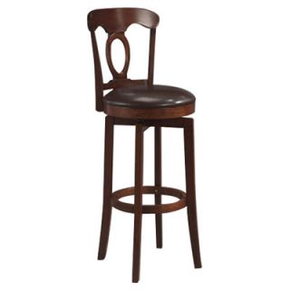 Hillsdale Furniture Corsica Swivel 24.5 Counter Stool with Vinyl Seat