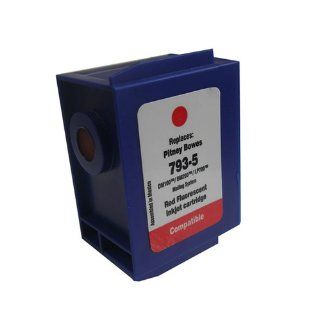 Pitney Bowes 793 5 Premium Compatible High Value Red Inkjet Cartridge Electronics