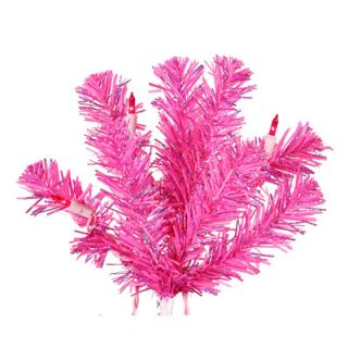 Vickerman 7 Pink Artificial Christmas Tree with 500 Pink Mini Lights