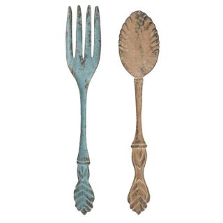 Fork and Spoon Wall Decor (Set of 2)