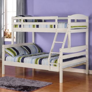Discovery World Furniture Weston Twin over Full Bunk Bed with Built In