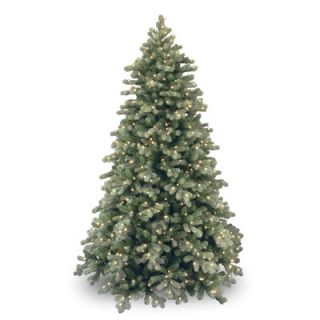 National Tree Co. Colorado Spruce 7.5 Green Poly Frosted Artificial