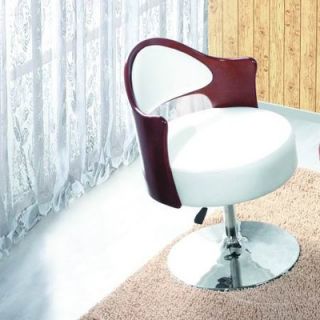 International Design Caravan Adjustable Leather Side Chair