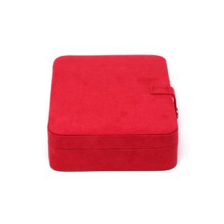 Mele & Co. Renee 2.38 High Jewelry Travel Case in Ruby Red