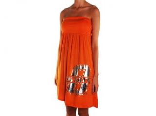 Tradition 8 Women's OSU Foil Short Dress Dress Orange Clothing