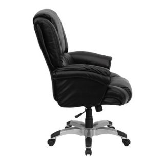 Flash Furniture High Back Overstuffed Executive Chair with Rolled