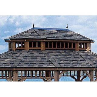 Home Monterey Oval Second Tier Roof for 10 W x 14 D Gazebo