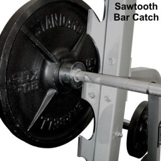 Valor Athletics Sawtooth Squat Bench Combo Power Rack