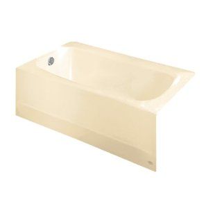 American Standard 2460.002.021 Cambridge 5 Feet Bath Tub with Left Hand Drain, Bone   Recessed Bathtubs  