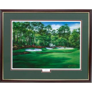 Golf Gifts & Gallery Augusta 13 Azalea Framed Art