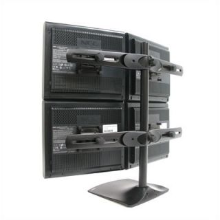 Ergotron Desk Stand 100 Quad Monitor  Vertical