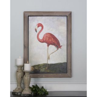 Uttermost Pink Flamingo Framed Wall Art