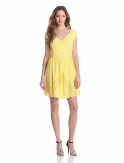 Madison Marcus Women's Evoke Dress, Yellow, Medium
