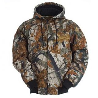 Mens Evasion Camo Insulated Hooded Jacket Clothing