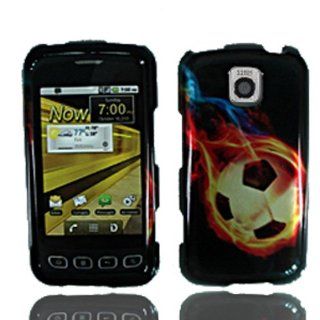 LG MS690 / Optimus M / C Graphic Protective Hard Case   Football Cell Phones & Accessories