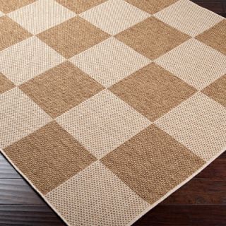 Surya Elements Natural/Cream Checkered Rug