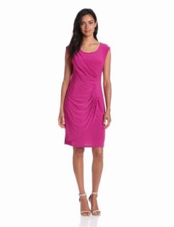 Tiana B Women's Fabulous And Flattering Dress, Fuchsia 4