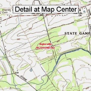 USGS Topographic Quadrangle Map   Biglerville, Pennsylvania (Folded/Waterproof)  Outdoor Recreation Topographic Maps  Sports & Outdoors