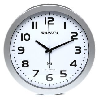 Maples Clock Radio Controlled 13 Wall Clock