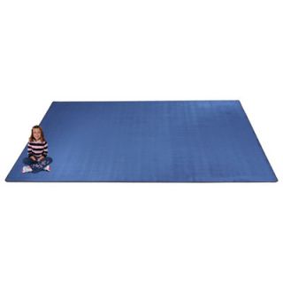 Kid Carpet Montessori Blue with Black Line Classroom Kids Rug