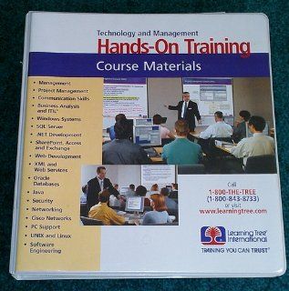 Technology and Management Hands On Training Course Materials Books