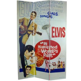 Oriental Furniture 71 x 47.25 Elvis Presley Tall Double Sided