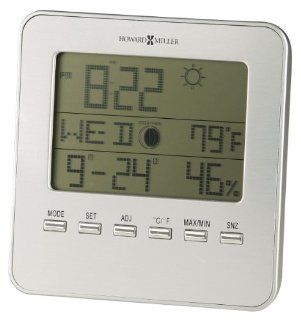 Howard Miller 645 693 Weather View Alarm Clock by   Travel Alarm Clocks