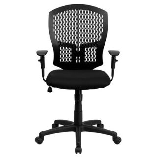 FlashFurniture Mid Back Designer Back Task Chair with Padded Seat