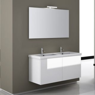 Iotti by Nameeks Space 47.2 Wall Mount Double Bathroom Vanity Set