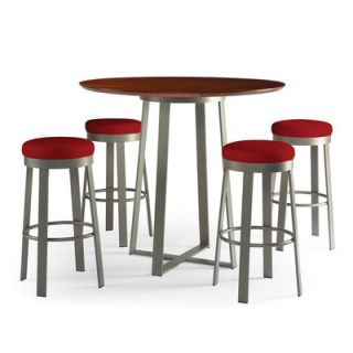 Johnston Casuals Svinn 26 Steel Counter Stool with Fabric Seat