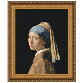 Design Toscano The Girl with a Pearl Earring, 1665 Canvas Replica