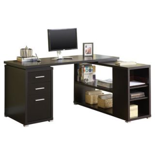 Monarch Specialties Inc. Hollow Core L Shaped Computer Desk