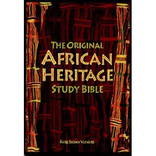 The Original African Heritage Study Bible King James Version Dr. Cain Hope Felder, James W. Peebles 9780529100672 Books