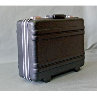 Case with Parallel Rib Pattern without Foam in Black 12.5 x 17.25 x 6