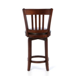 Hillsdale Furniture Canton 24.5 Swivel Counter Stool with Vinyl Seat