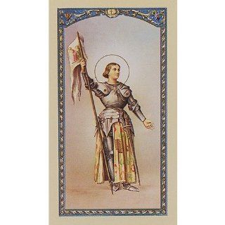 St. Joan of Arc   Prayer Card  Greeting Cards 