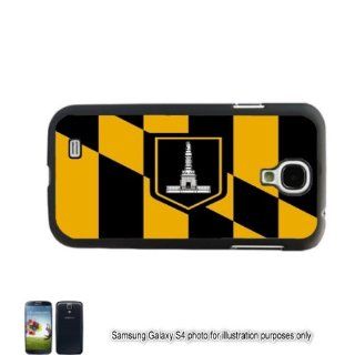Baltimore Maryland MD City State Flag Samsung Galaxy S IV S4 GT I9500 Case Cover Skin Black Cell Phones & Accessories